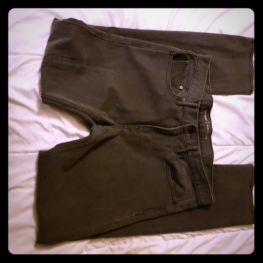 Old Navy Slim Fit Black Jeans